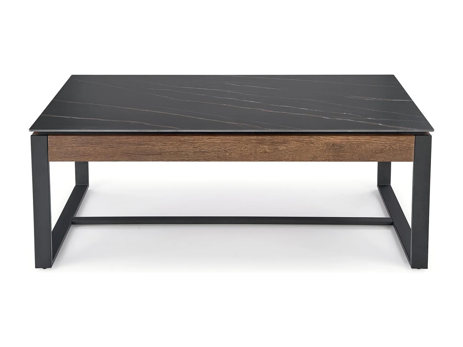 Tavolino da caffè  Ramona/MDF/Metallo/nero