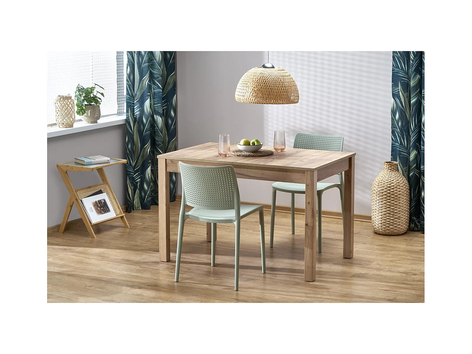 Tavolo da pranzo Maurycy (75x118-158)/MDF/