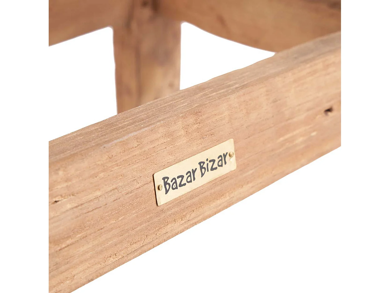 Der Fab Rustic Hocker - Natur