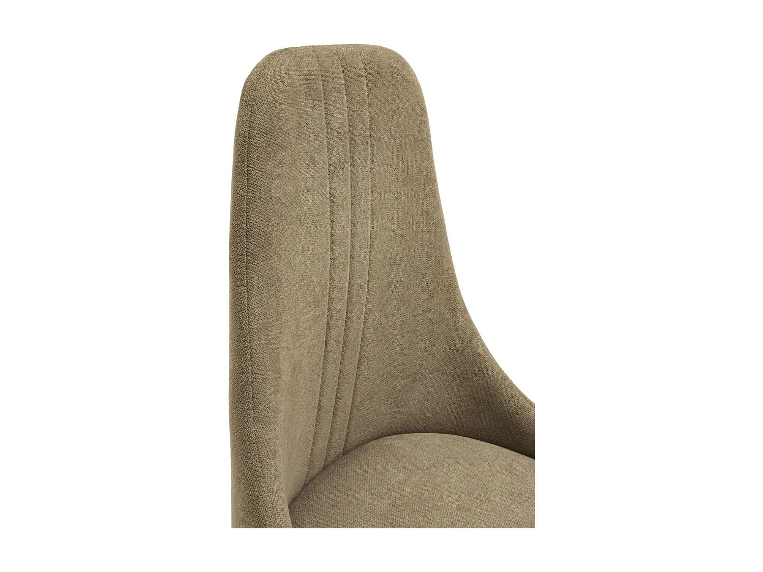 Pack de 4 sillas para cocina o comedor Diego tapizado textil verde, 91cm(alto) 50cm(ancho)