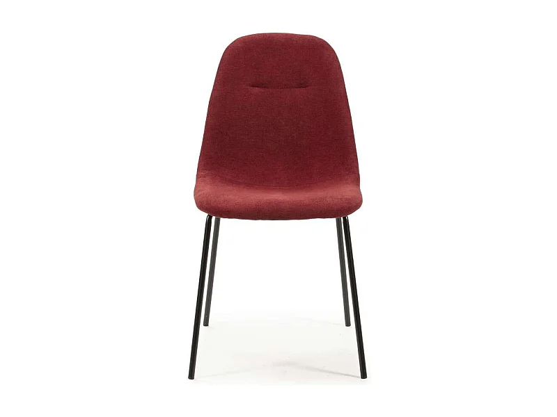 Pack de 4 sillas modelo Roma acabado rojo 85 cm (alto) 54 cm (ancho) 45 cm (largo)