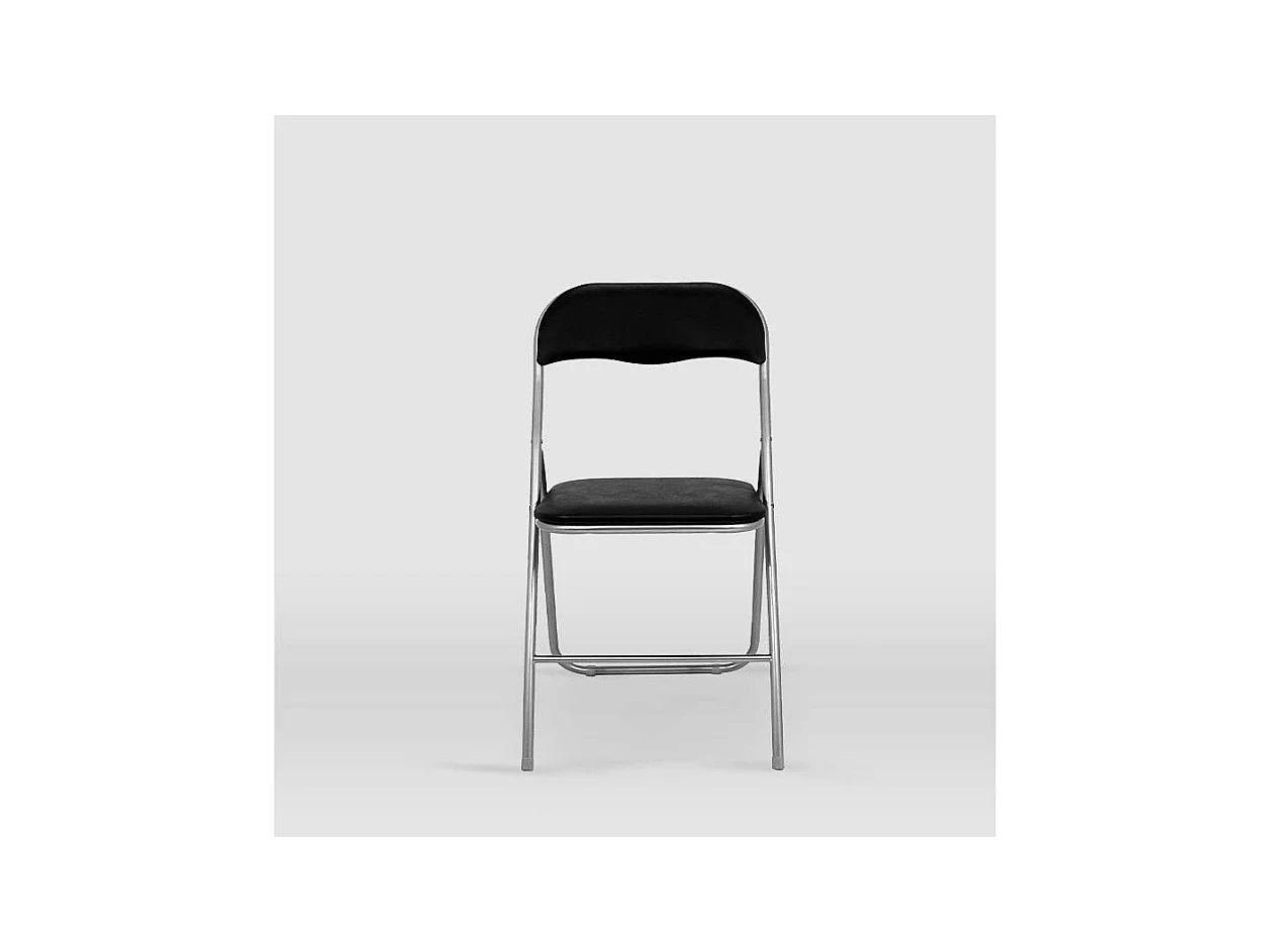 Pack de 6 sillas modelo Sevilla acabado en negro, 44cm(ancho) 81cm(altura) 47cm(fondo)