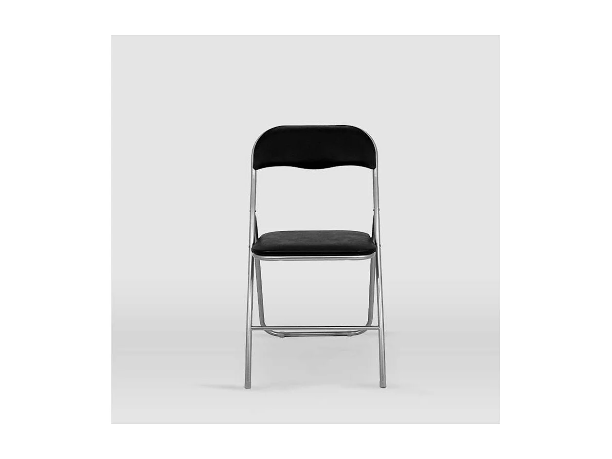 Pack de 6 sillas modelo Sevilla acabado en negro, 44cm(ancho) 81cm(altura) 47cm(fondo)