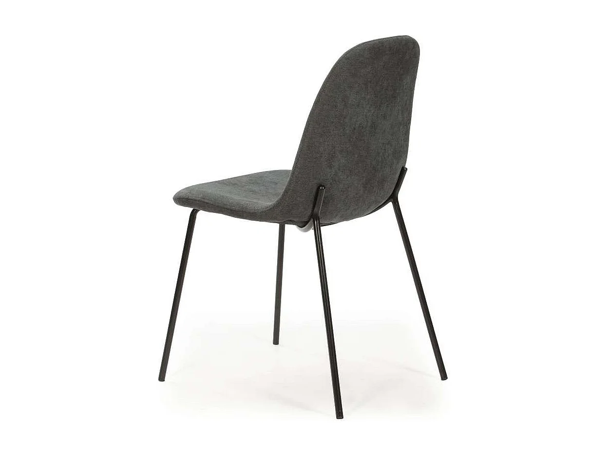 Pack de 4 sillas modelo Roma acabado gris 85 cm (alto) 54 cm (ancho) 45 cm (largo)