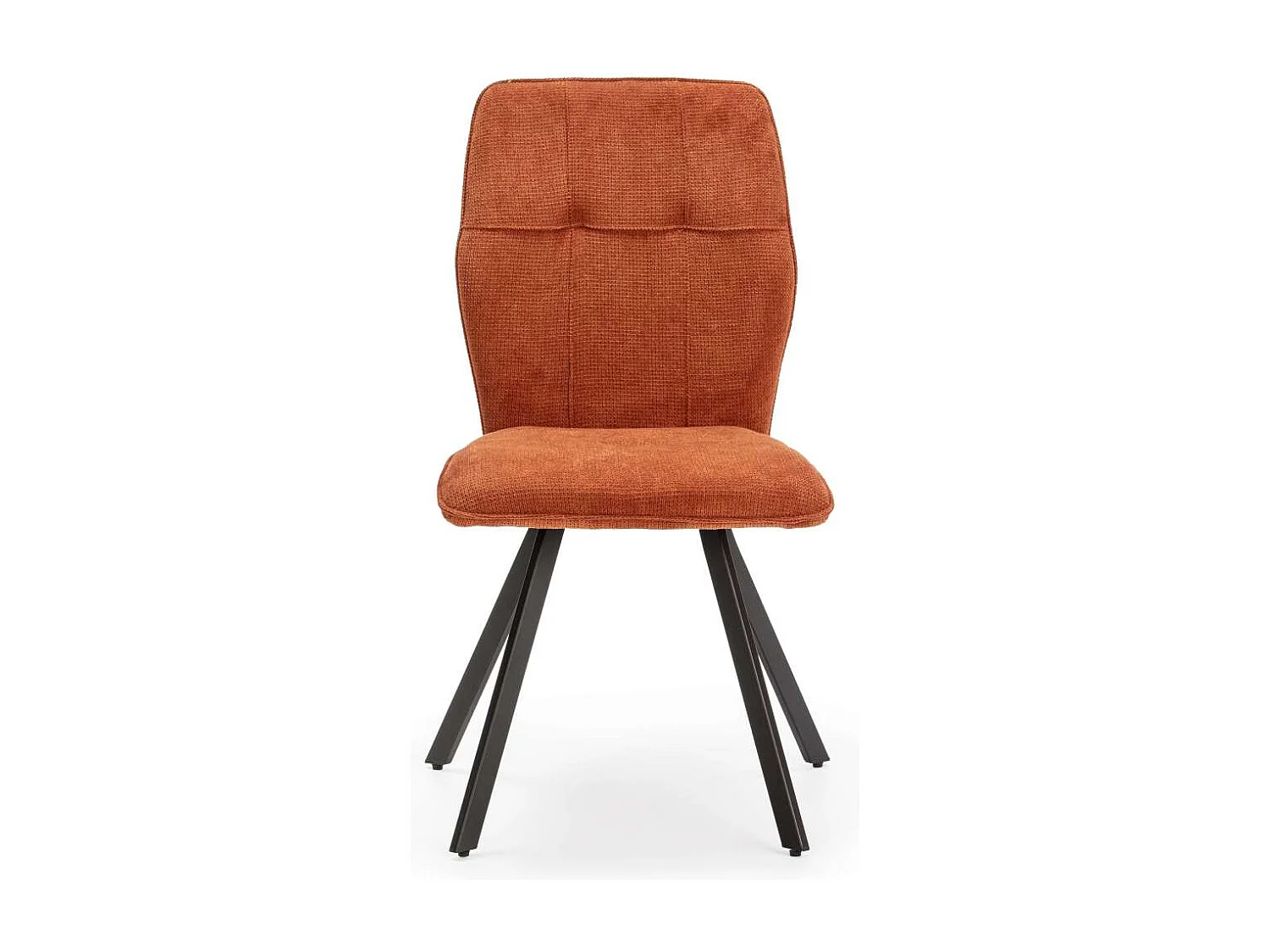 Pack de 4 sillas md-Unai tapizado textil marrón, 89cm(alto) 47cm(ancho) 60cm(largo)