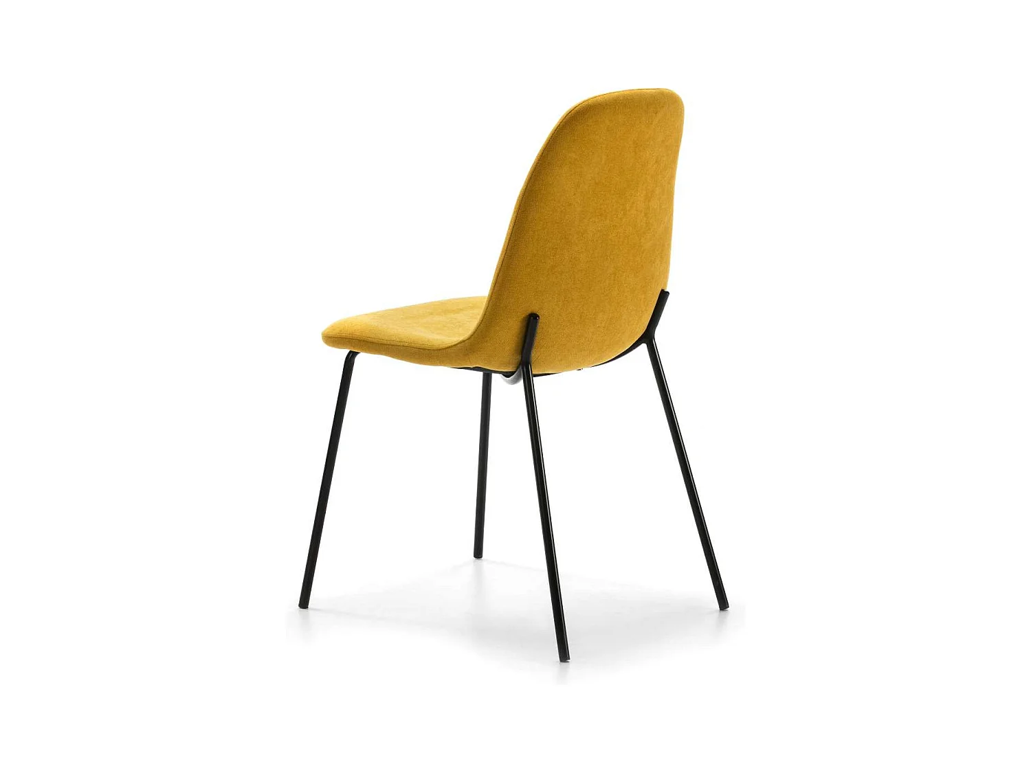 Pack de 4 sillas modelo Roma acabado amarillo 85 cm (alto) 54 cm (ancho) 45 cm (largo)