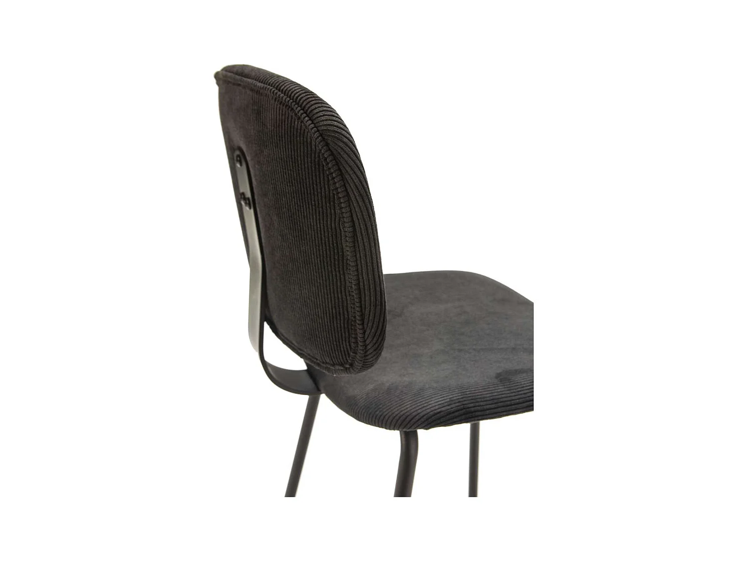 Pack de 2 taburetes modelo MARIO acabado negro, 65/98cm(alto) 50cm(ancho) 44cm (largo)