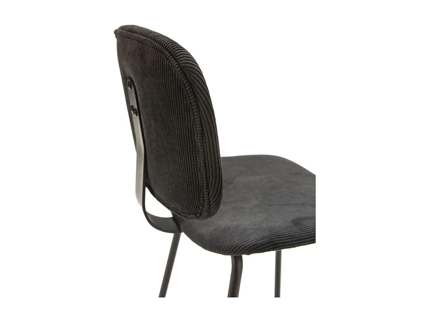 Pack de 2 taburetes modelo MARIO acabado negro, 65/98cm(alto) 50cm(ancho) 44cm (largo)