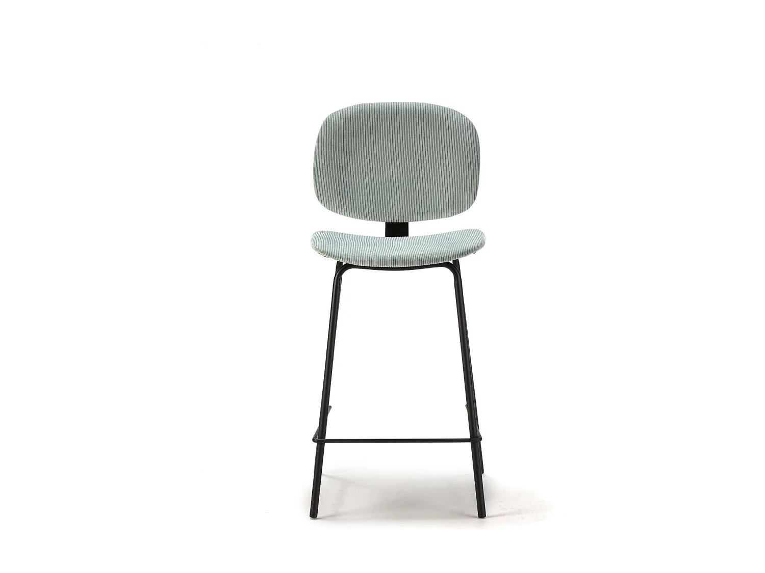 Pack de 2 taburetes modelo MARIO acabado aguamarina, 65/98cm(alto) 50cm(ancho) 44cm (largo