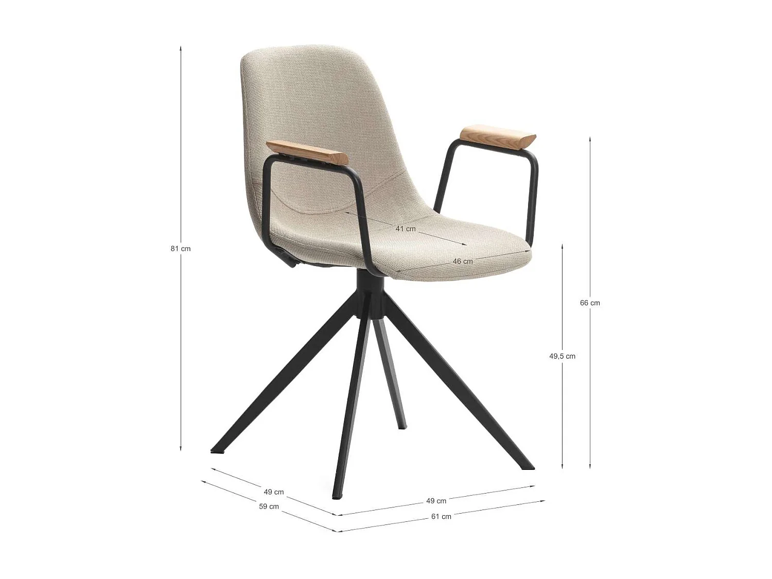 Pack de 2 taburetes modelo Coro acabado teja, 94cm(alto) 43cm(ancho) 54cm (largo)