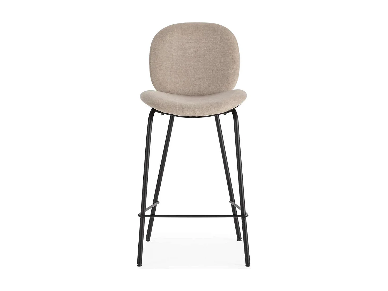 Pack de 2 taburetes modelo Coro acabado beige, 94cm(alto) 43cm(ancho) 54cm (largo)