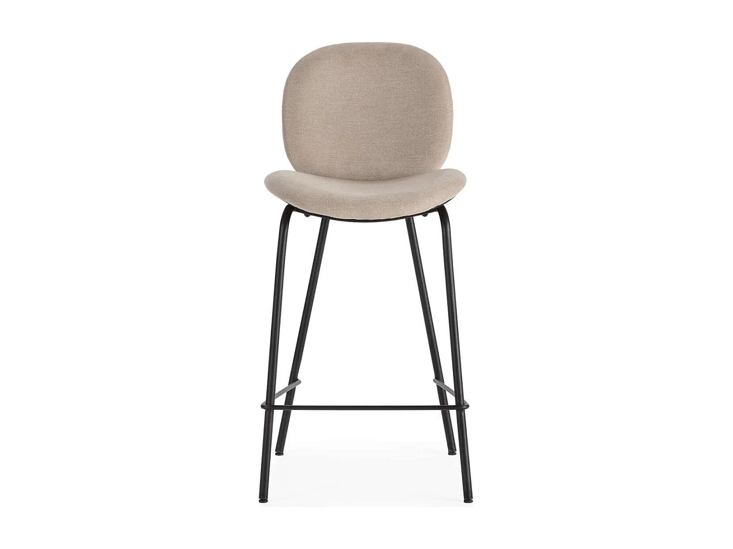 Pack de 2 taburetes modelo Coro acabado beige, 94cm(alto) 43cm(ancho) 54cm (largo)