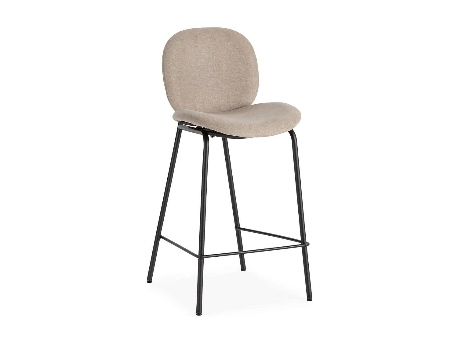 Pack de 2 taburetes modelo Coro acabado beige, 94cm(alto) 43cm(ancho) 54cm (largo)