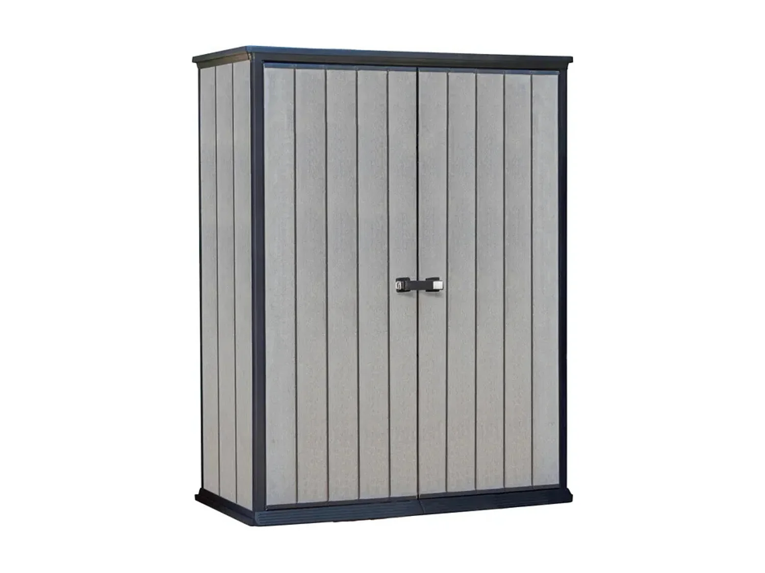 Armadio porta attrezzi da esterno "Compact" a 2 ripiani cm 140x73,6 170,4h
