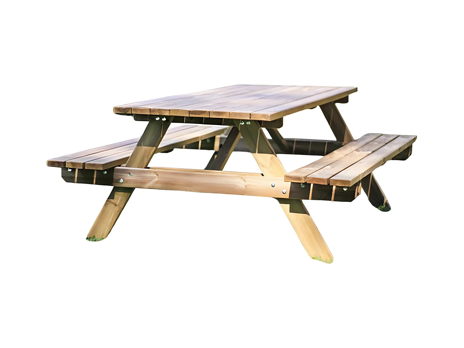 Tavolo da esterno "Easy" in legno di pino trattato in autoclave cm 178x154 72h
