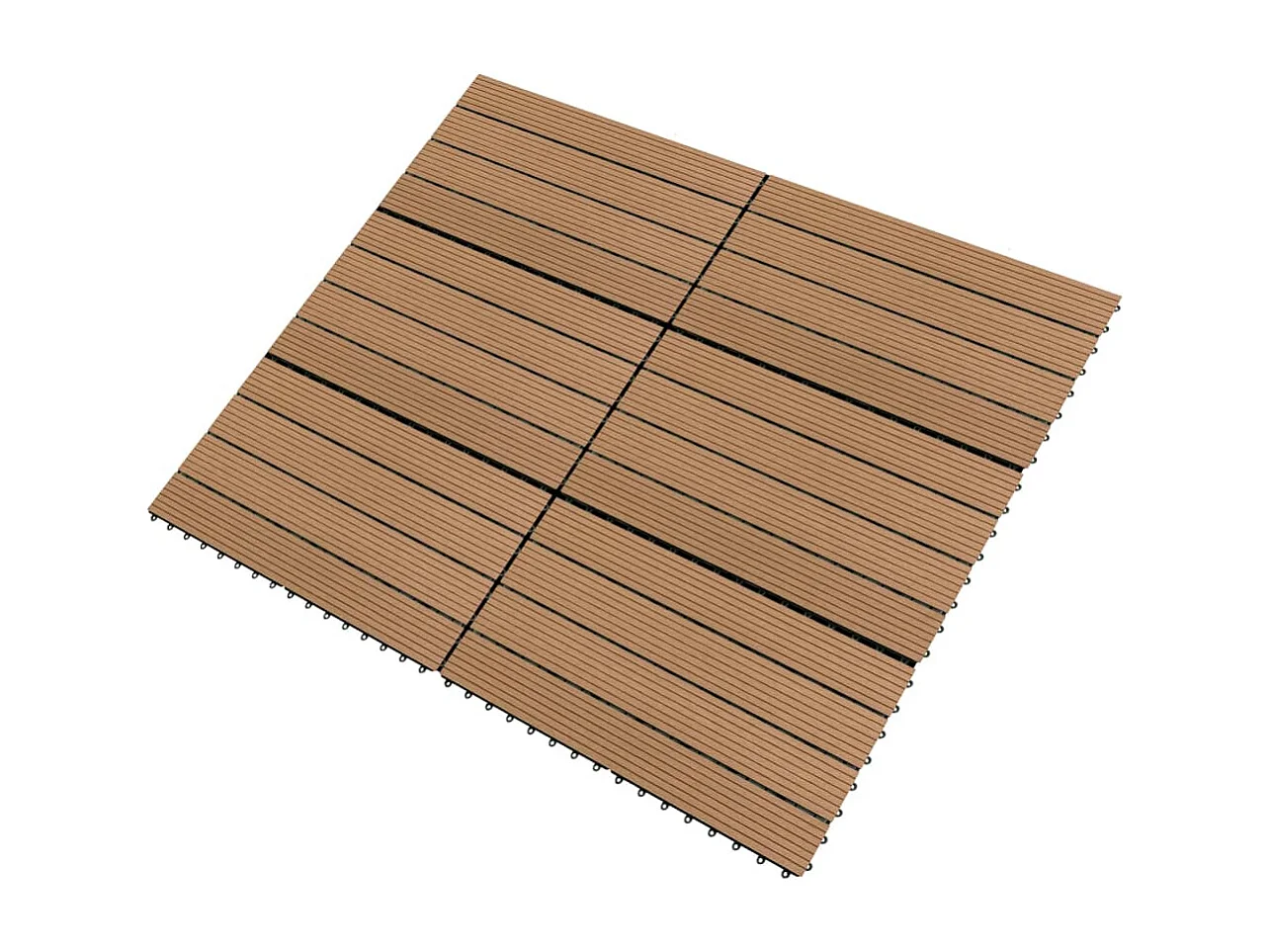 Prolenta Premium -  Terrastegels 6 st 60x30 cm 1,08 m² HKC bruin