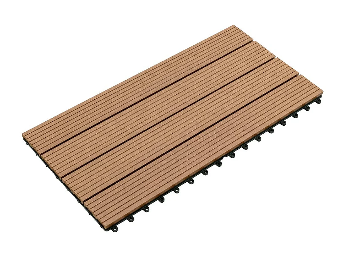 Prolenta Premium -  Terrastegels 6 st 60x30 cm 1,08 m² HKC bruin