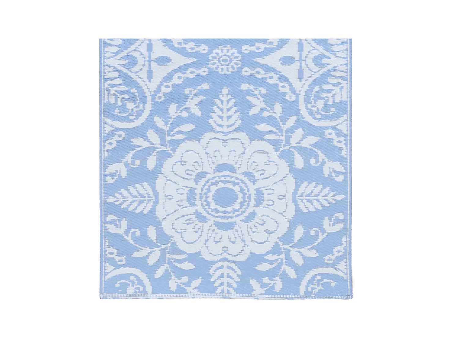 Seran  Tapis d'extérieur ARAKIL Bleu azuré 80x150 cm PP