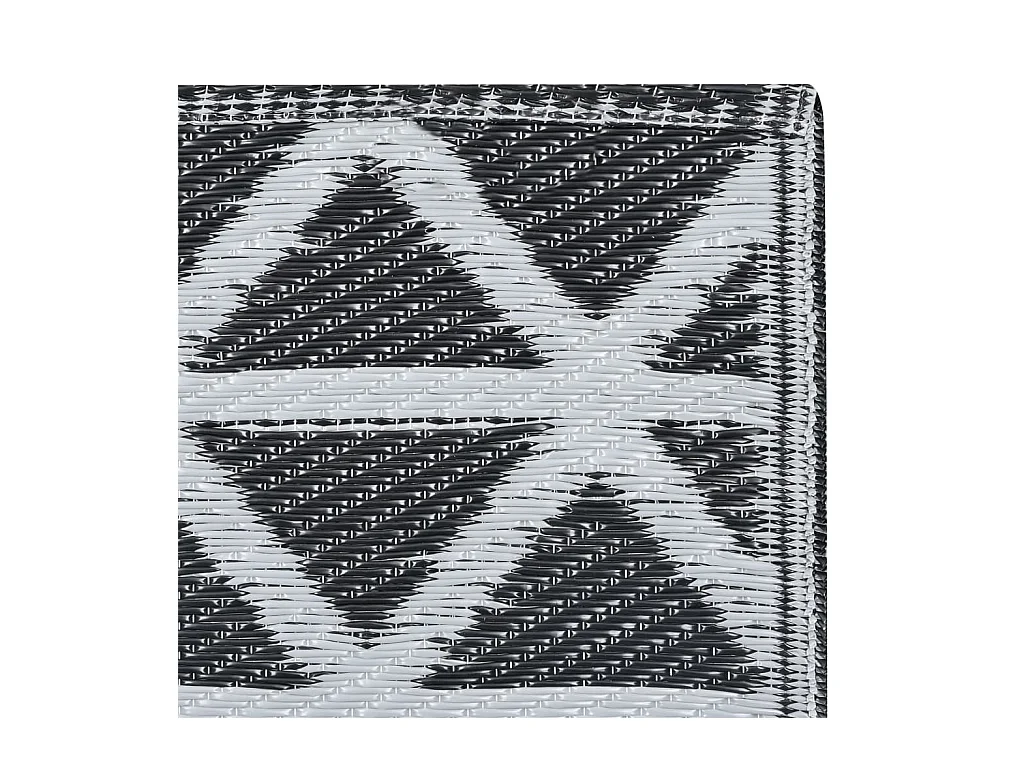 Seran  Buitenkleed ARAKIL 190x290 cm PP zwart