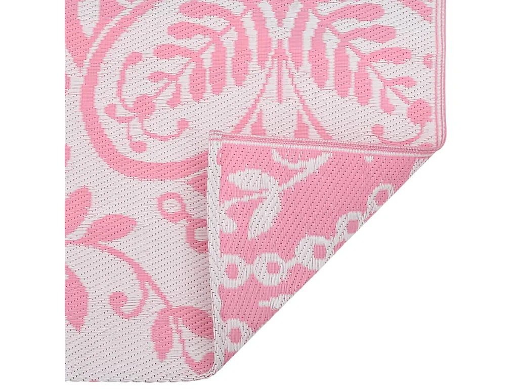Seran  Tapis d'extérieur ARAKIL rose 190x290 cm PP