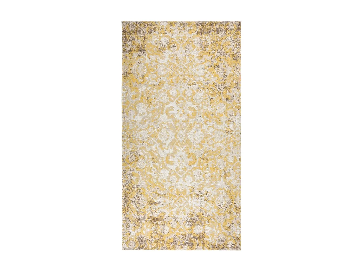 Casey  Outdoor-Teppich Flachgewebe 80x150 cm Gelb