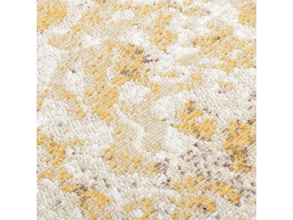 Casey  Outdoor-Teppich Flachgewebe 80x150 cm Gelb