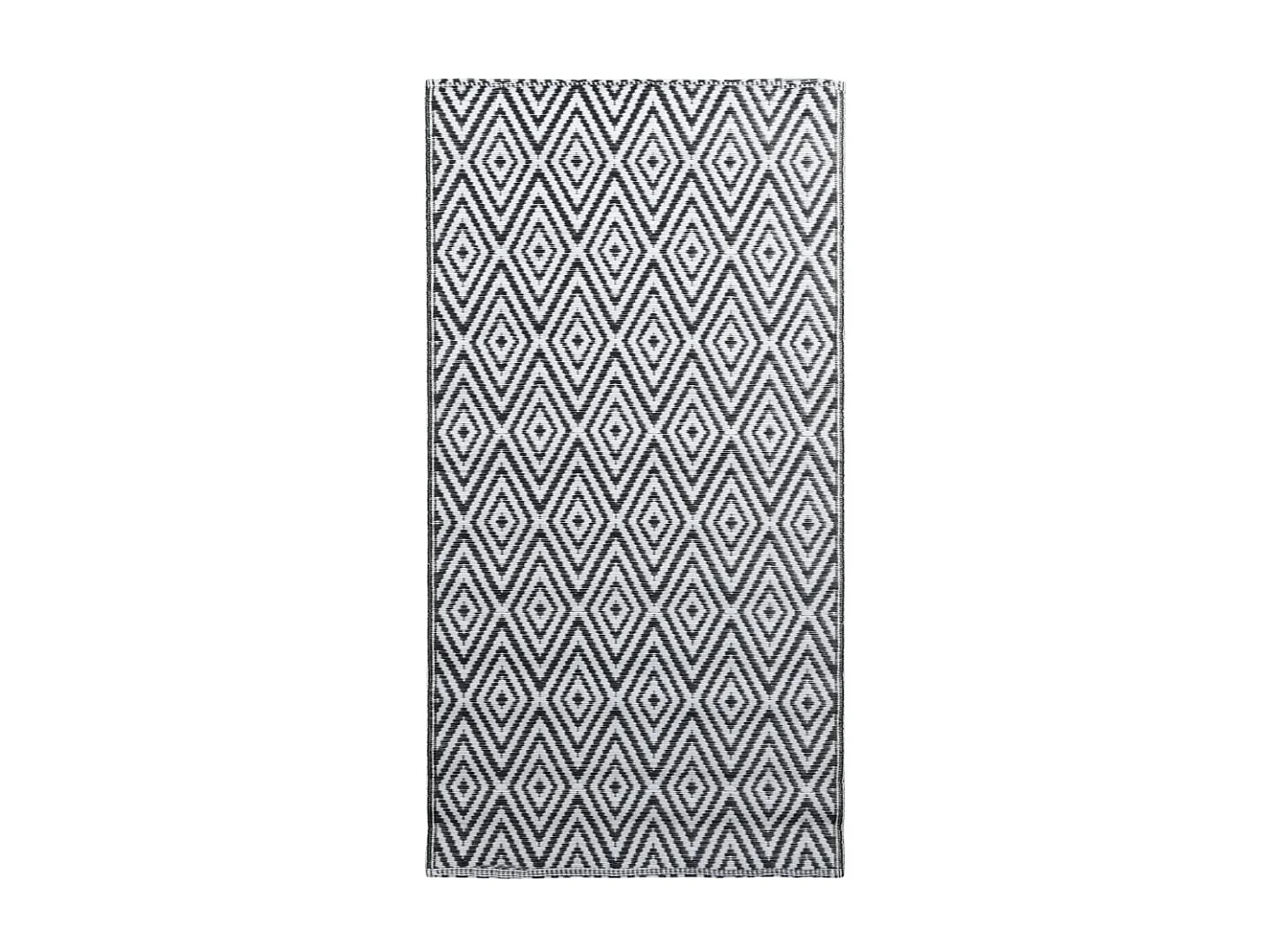 Seran  Tapis d'extérieur ARAKIL Blanc et noir 190x290 cm PP