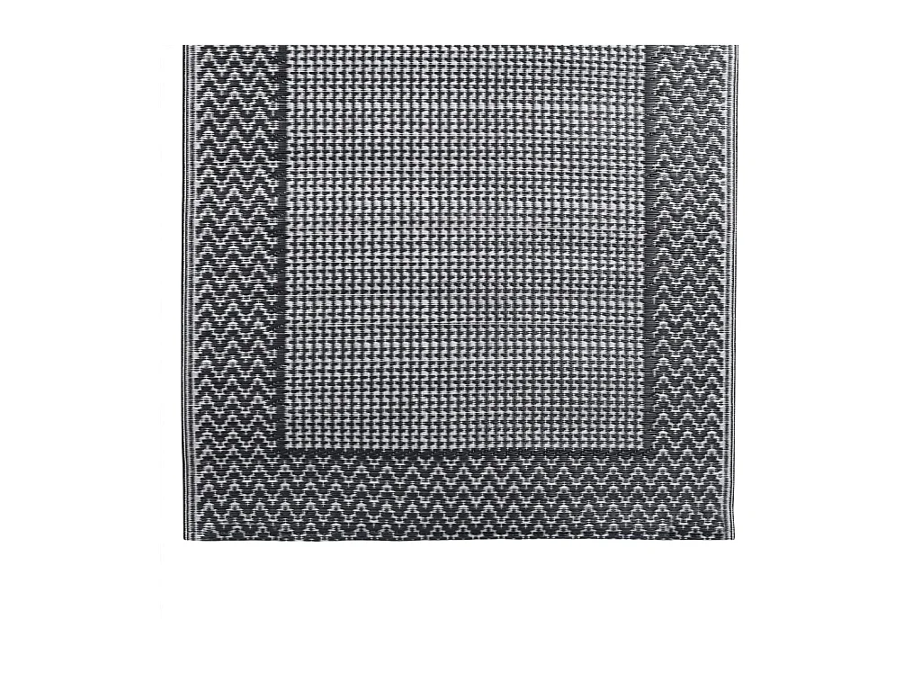 Seran  Tapis d'extérieur Gris 80x150 cm PP