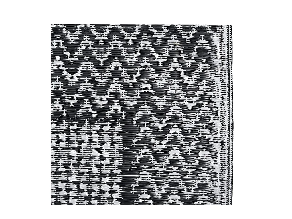 Seran  Tapis d'extérieur Gris 80x150 cm PP