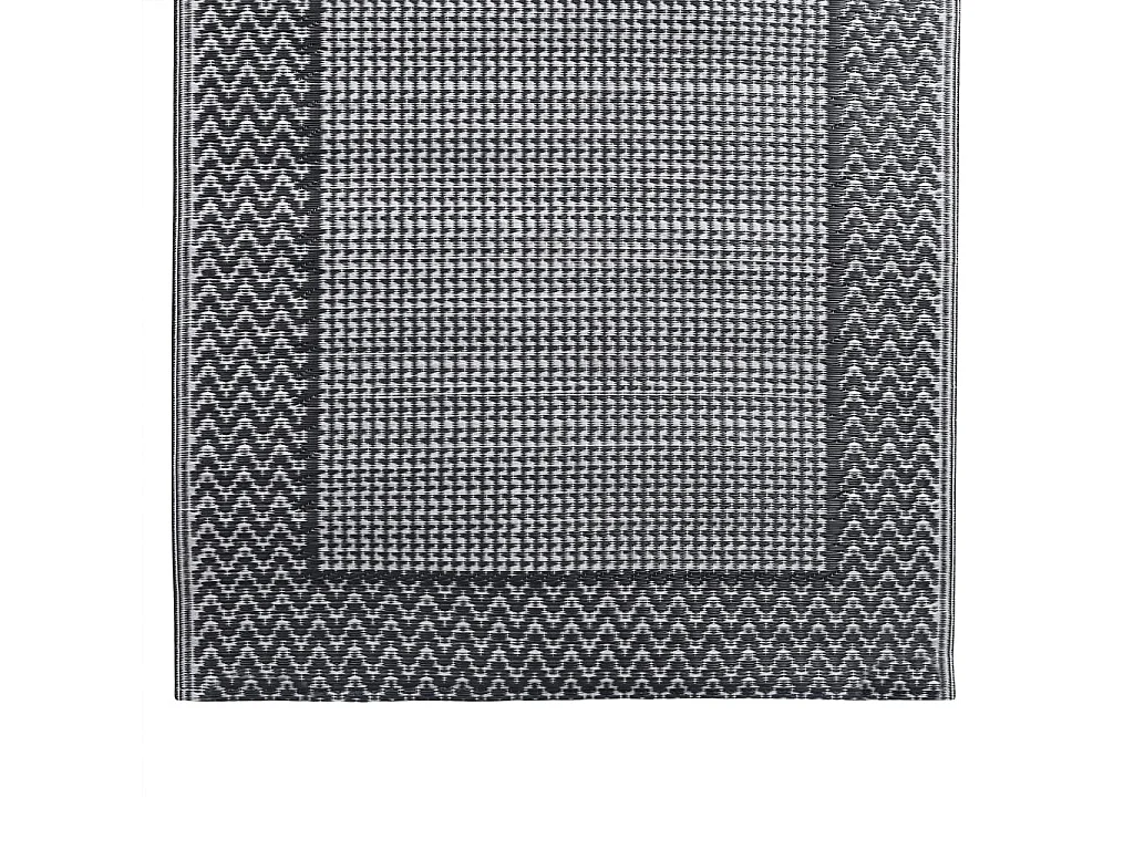 Seran  Tapis d'extérieur Gris 80x150 cm PP