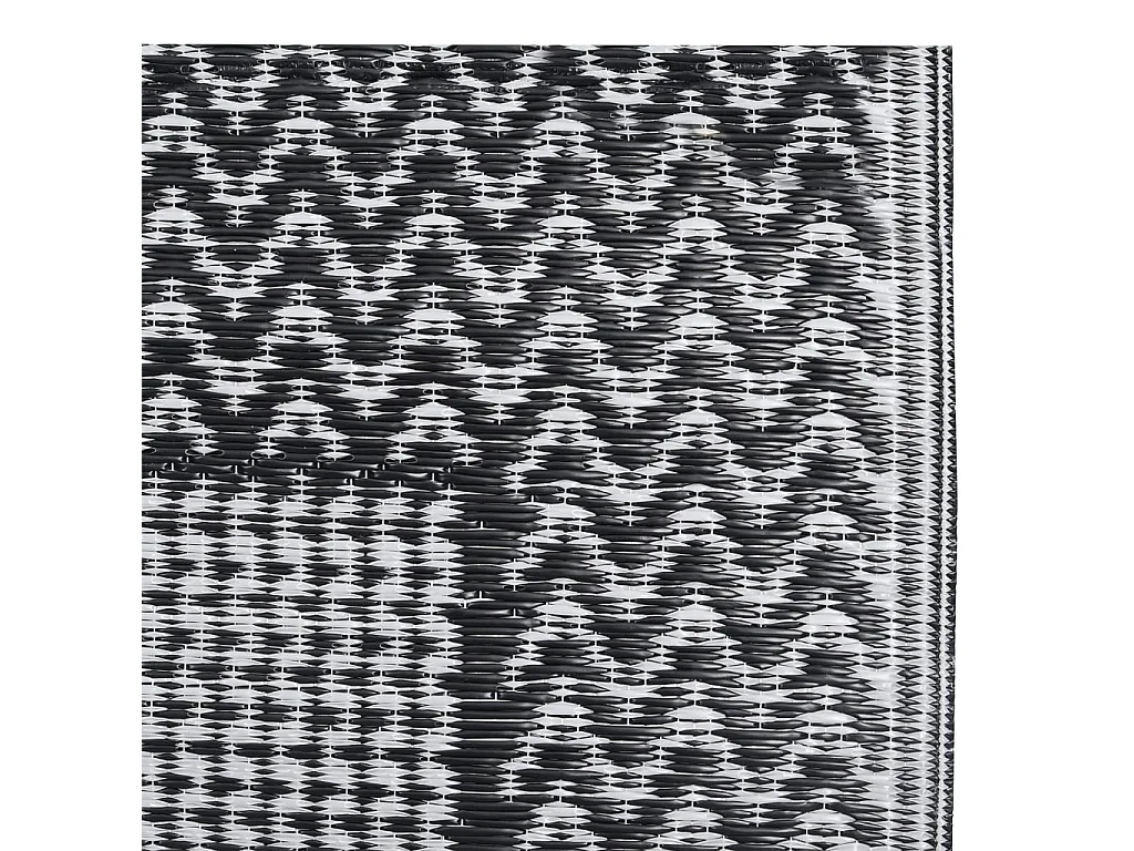 Seran  Tapis d'extérieur Gris 80x150 cm PP