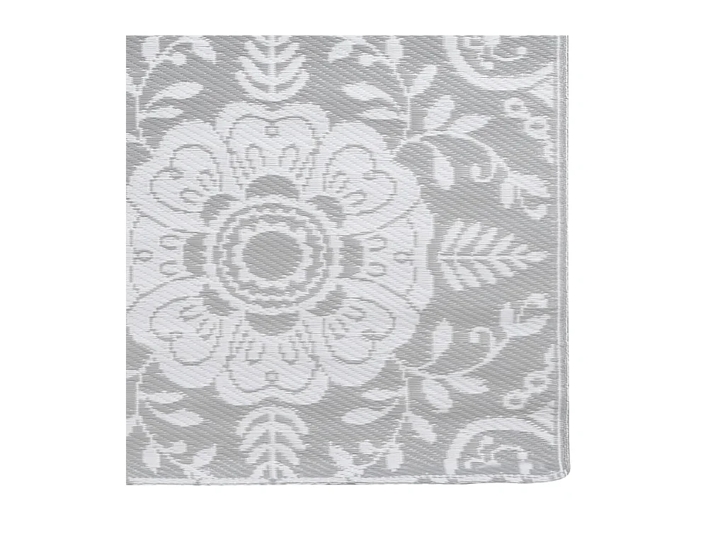 Seran  Tapis d'extérieur ARAKIL Gris clair 160x230 cm PP