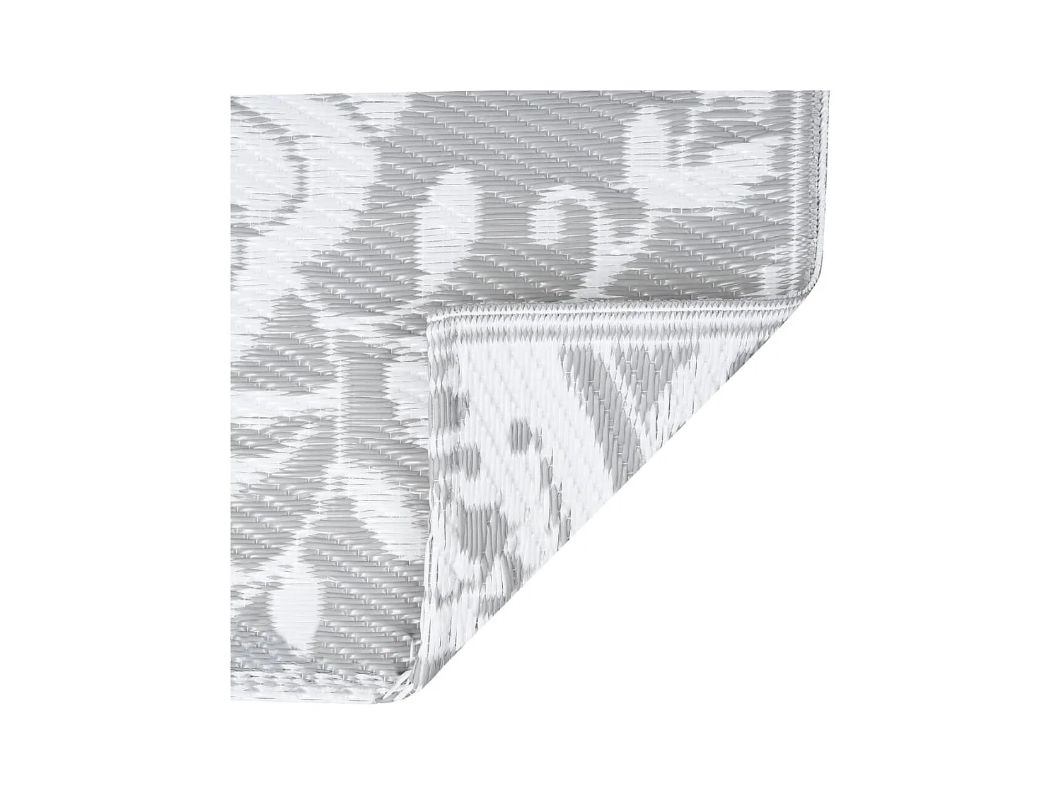 Seran  Tapis d'extérieur ARAKIL Gris clair 160x230 cm PP