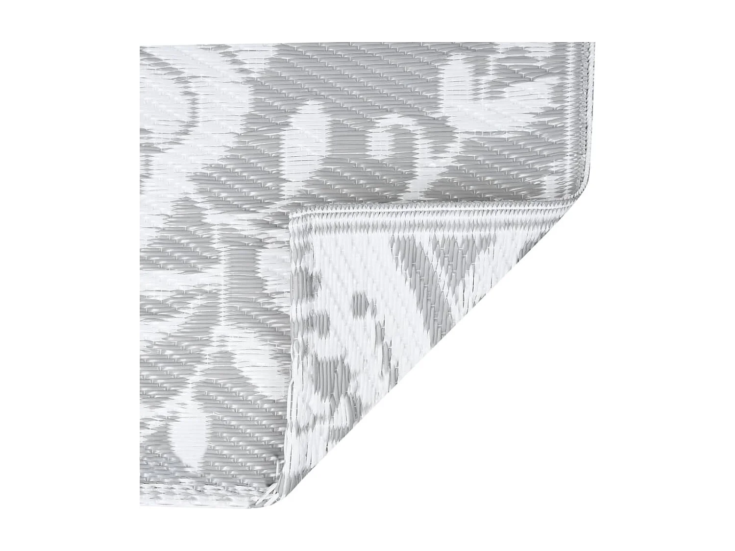 Seran  Tapis d'extérieur ARAKIL Gris clair 160x230 cm PP