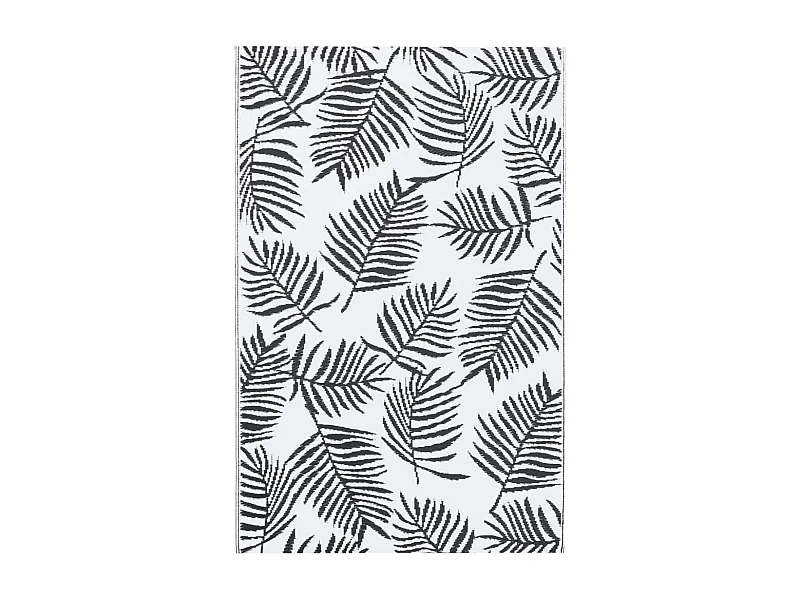 Seran  Buitenkleed ARAKIL 120x180 cm PP wit en zwart