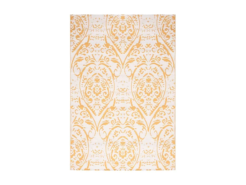 Seran  Tapis d'extérieur ARAKIL jaune 140 x 200 cm PP