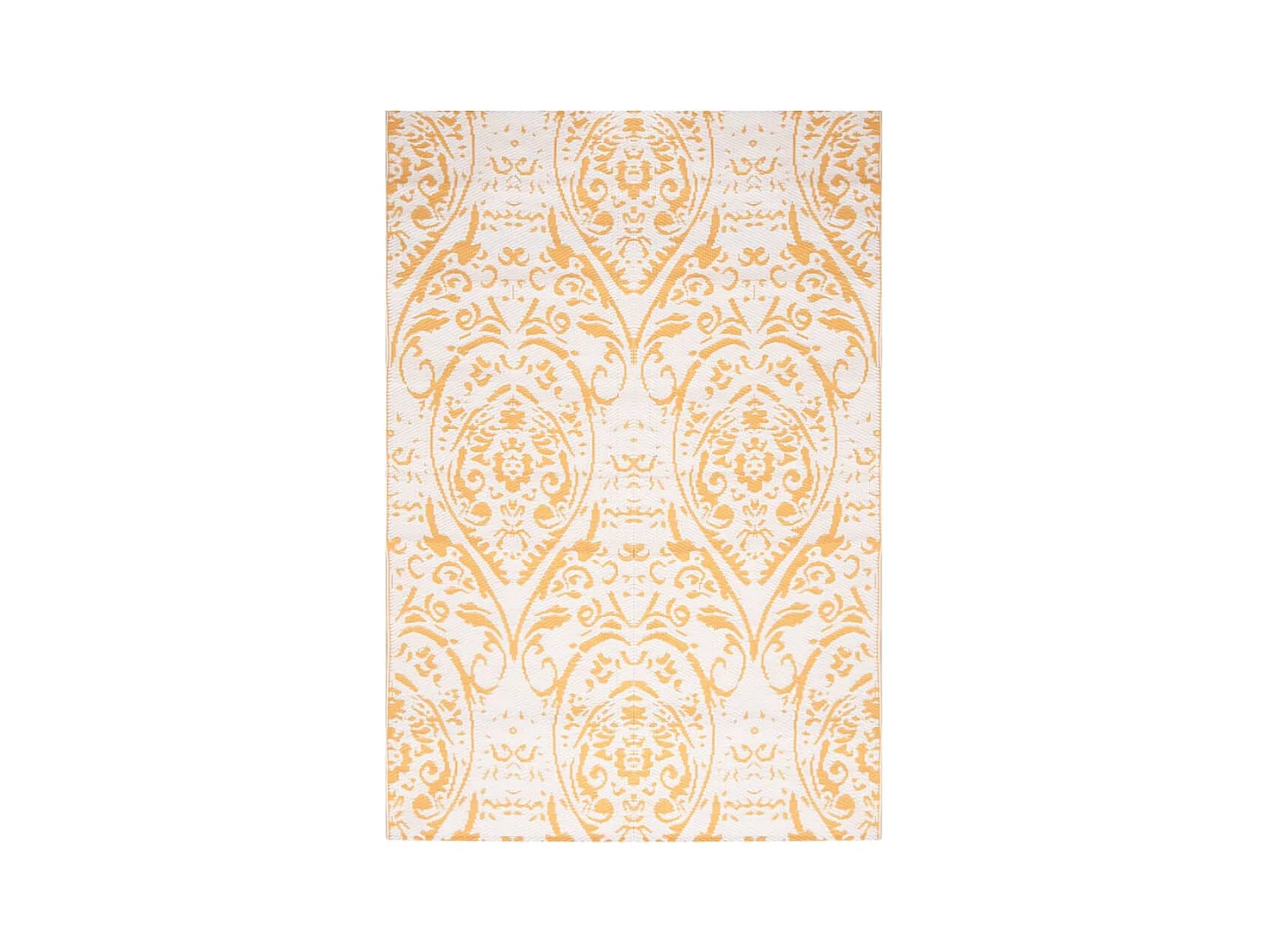 Seran  Tapis d'extérieur ARAKIL jaune 140 x 200 cm PP