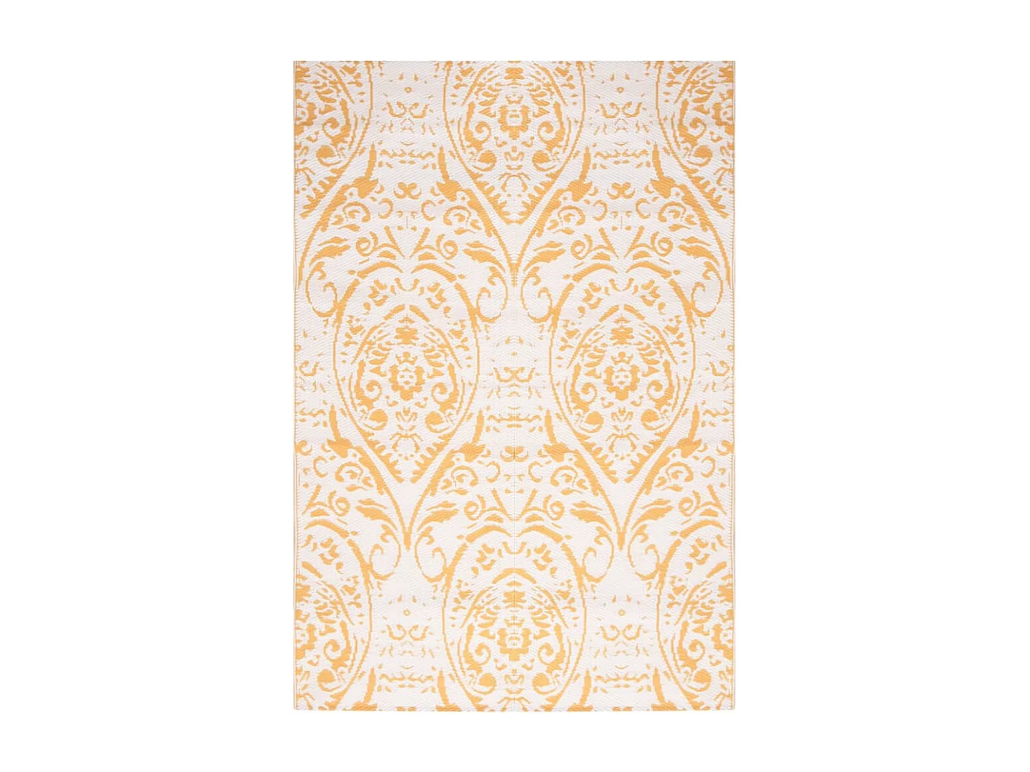 Seran  Tapis d'extérieur ARAKIL jaune 140 x 200 cm PP