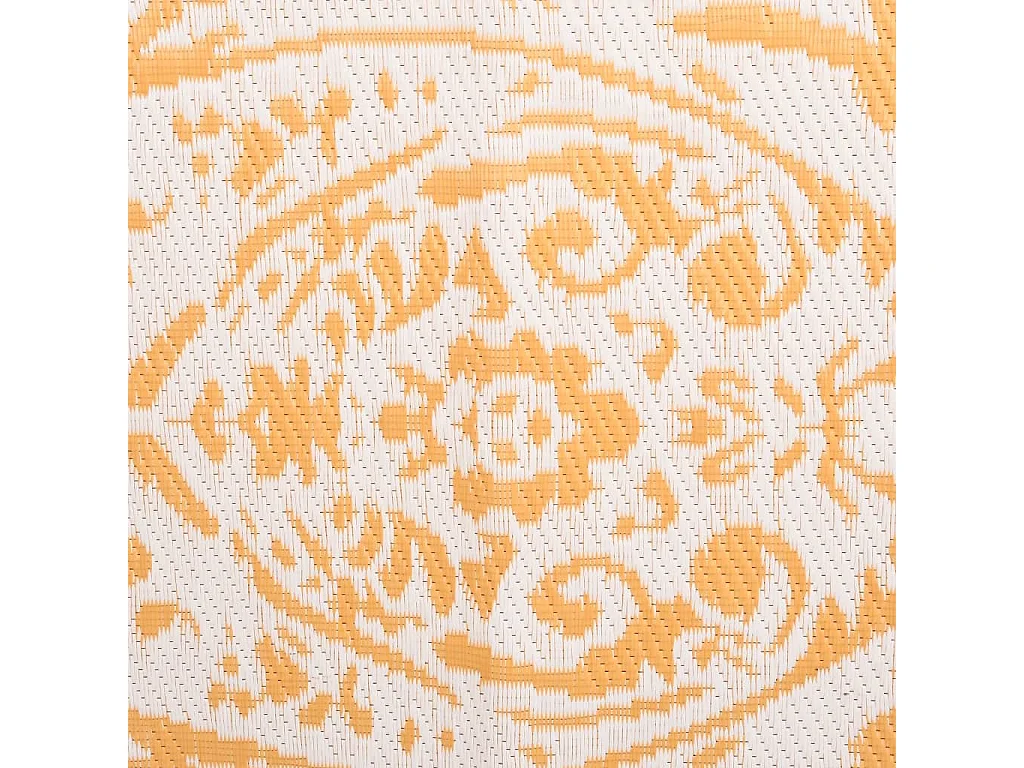 Seran  Tapis d'extérieur ARAKIL jaune 140 x 200 cm PP