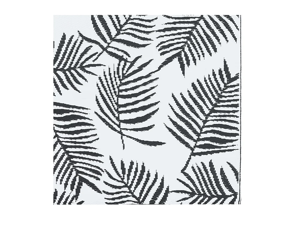 Seran  Buitenkleed ARAKIL 190x290 cm PP wit en zwart