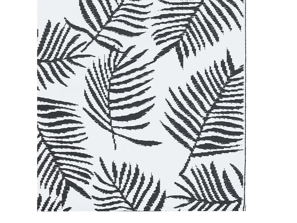 Seran  Buitenkleed ARAKIL 190x290 cm PP wit en zwart