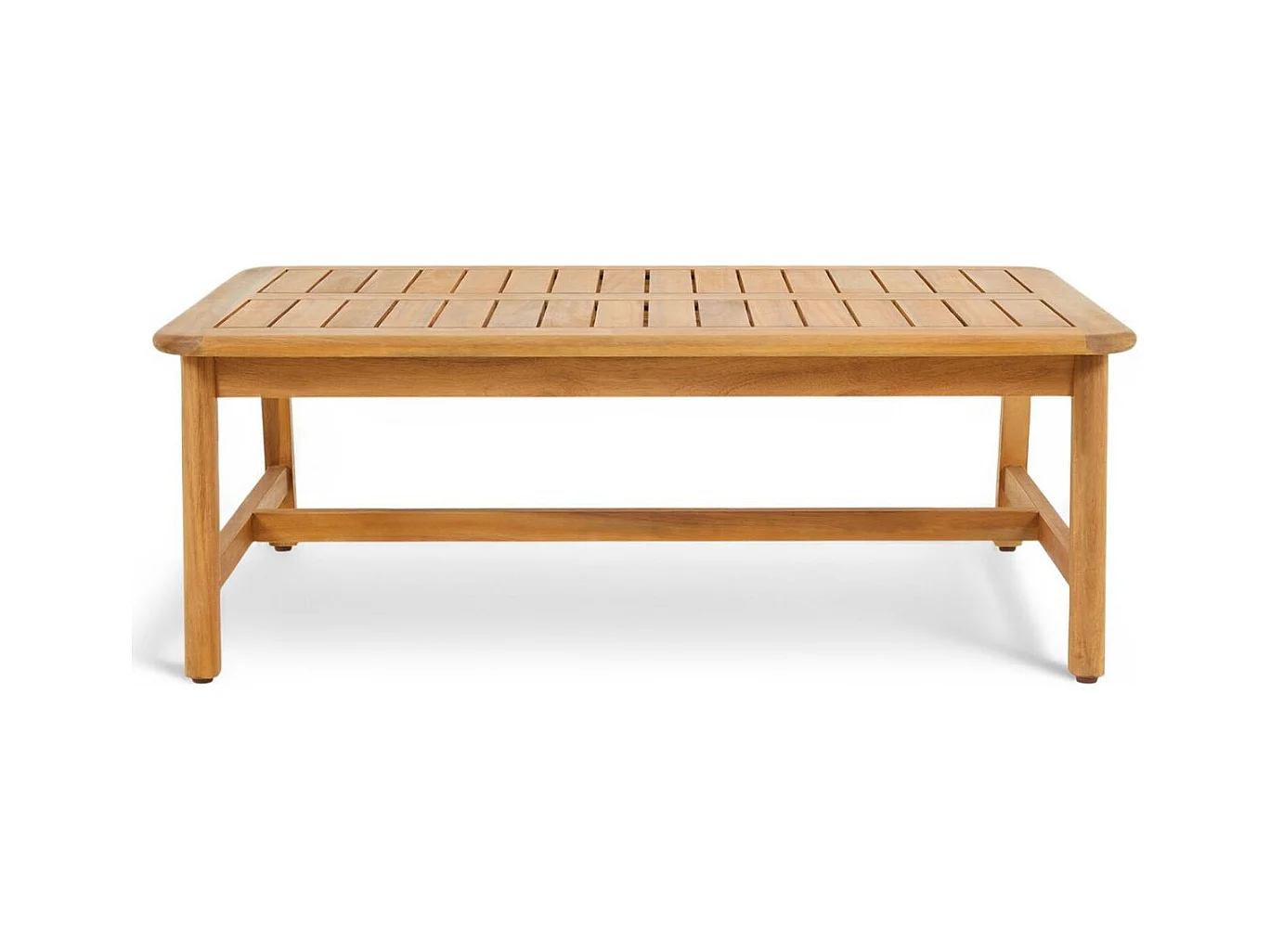 Table basse de jardin rectangulaire en bois FSC - Symi