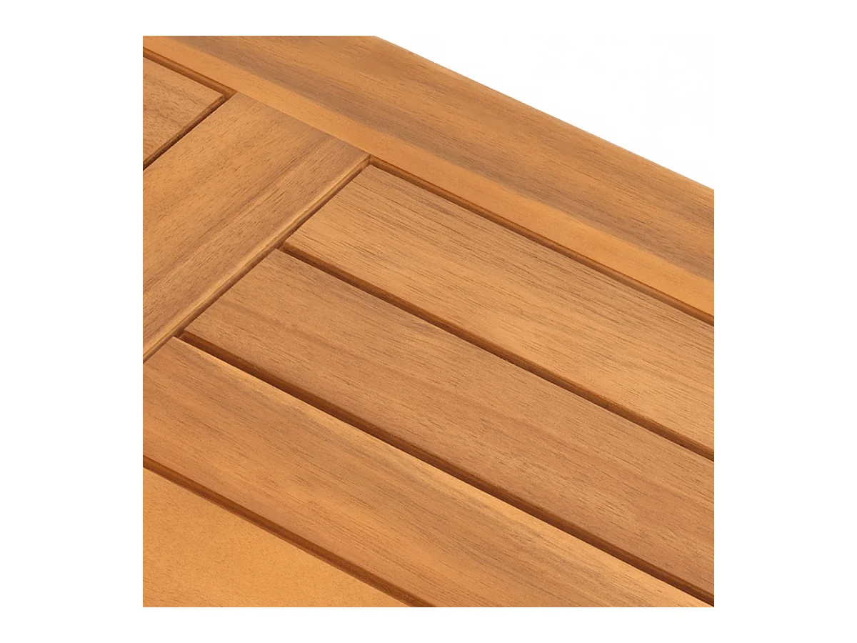 Table basse de jardin rectangulaire en bois FSC - Symi