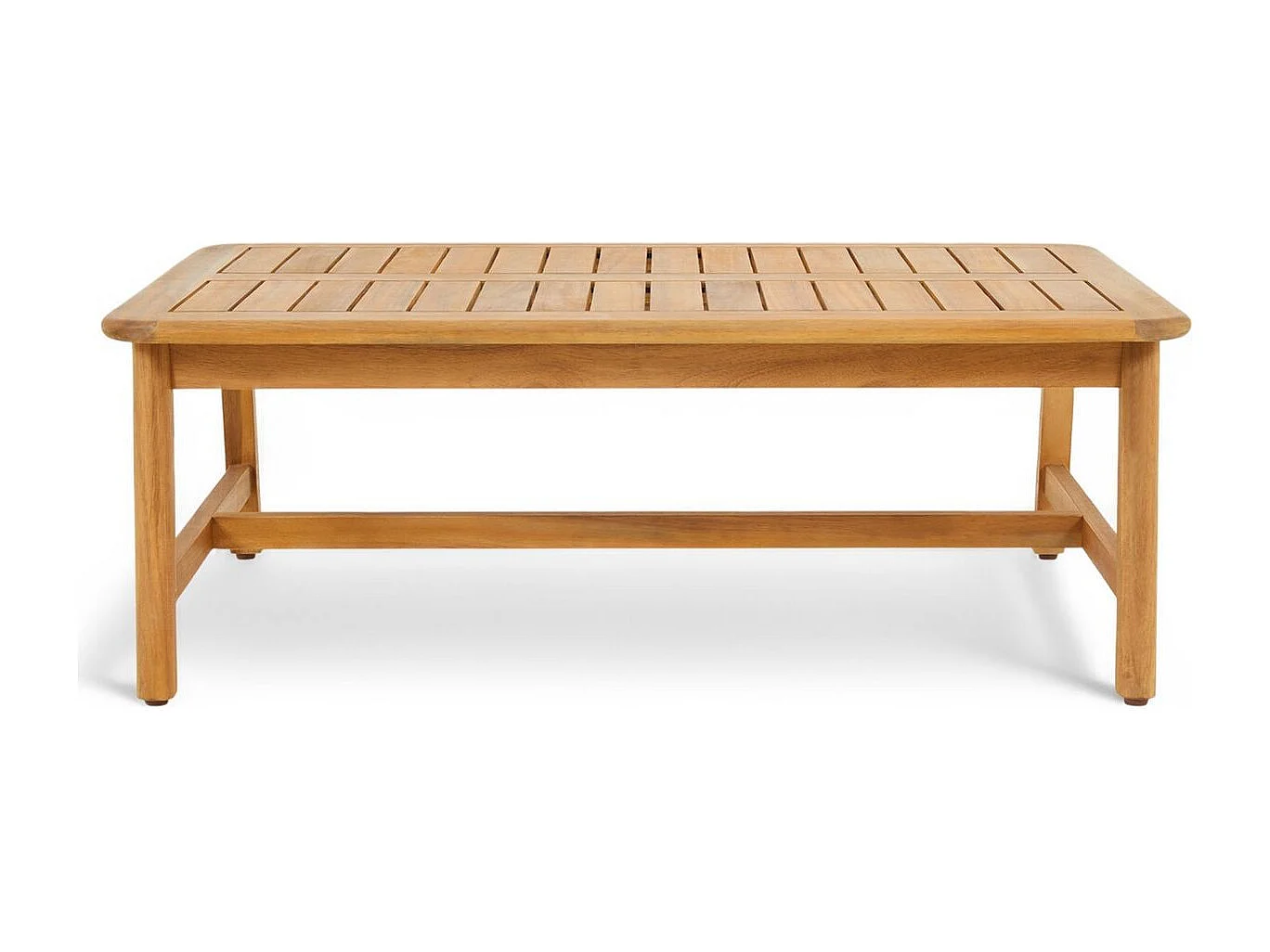 Table basse de jardin rectangulaire en bois FSC - Symi