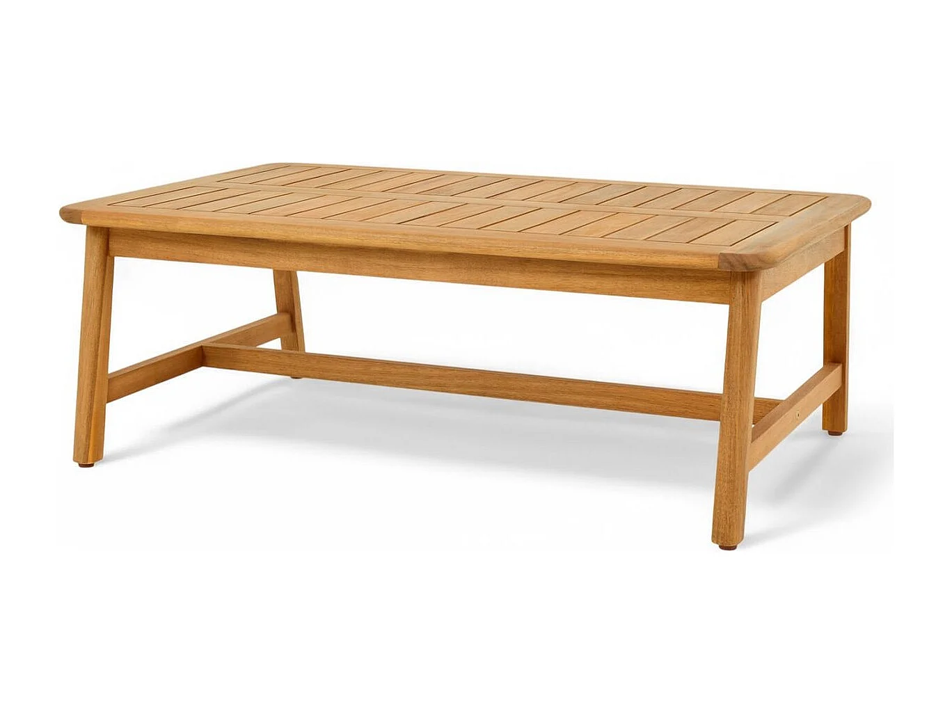 Table basse de jardin rectangulaire en bois FSC - Symi