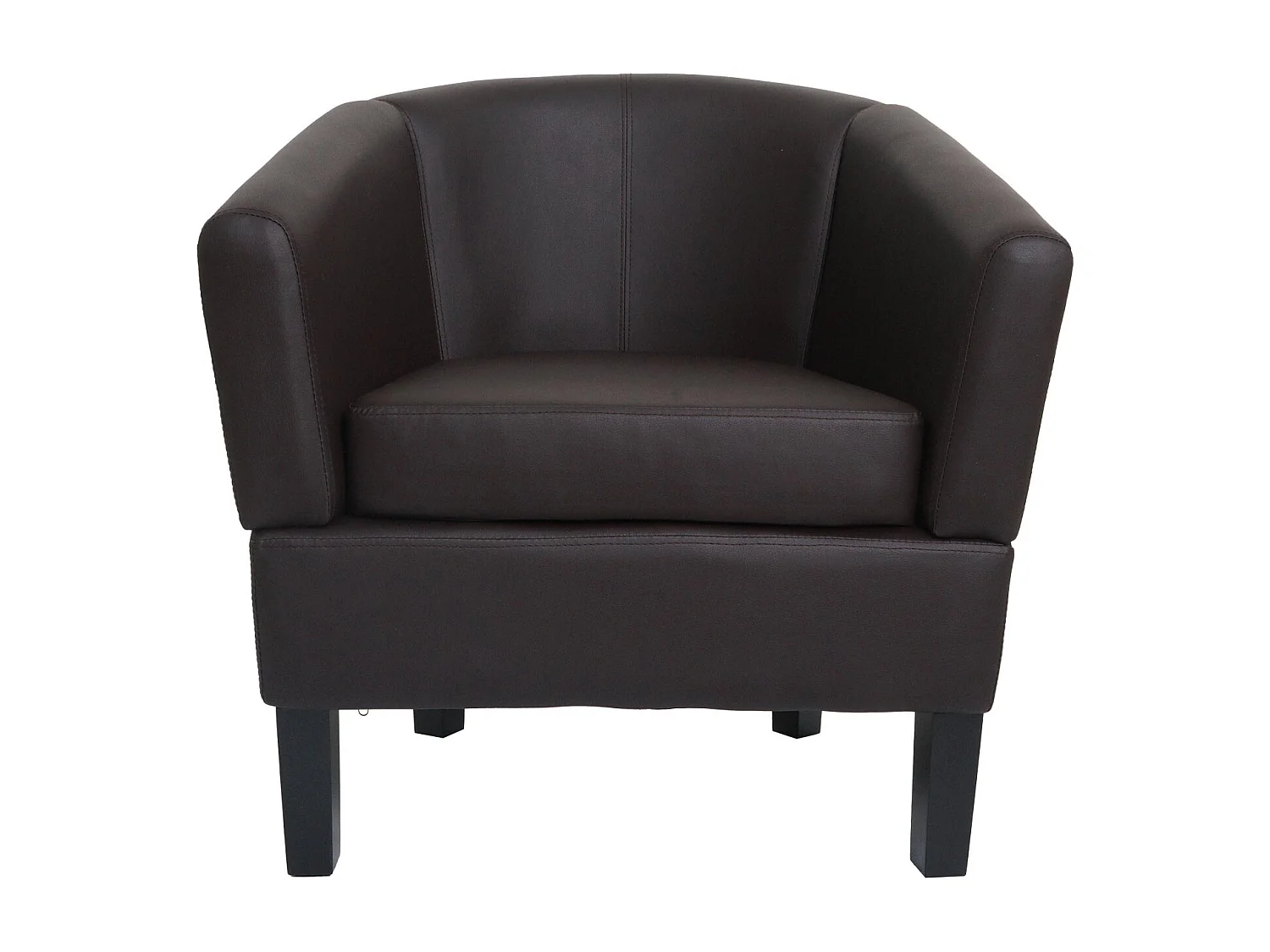 Loungefauteuil MCW-O17,  bruin