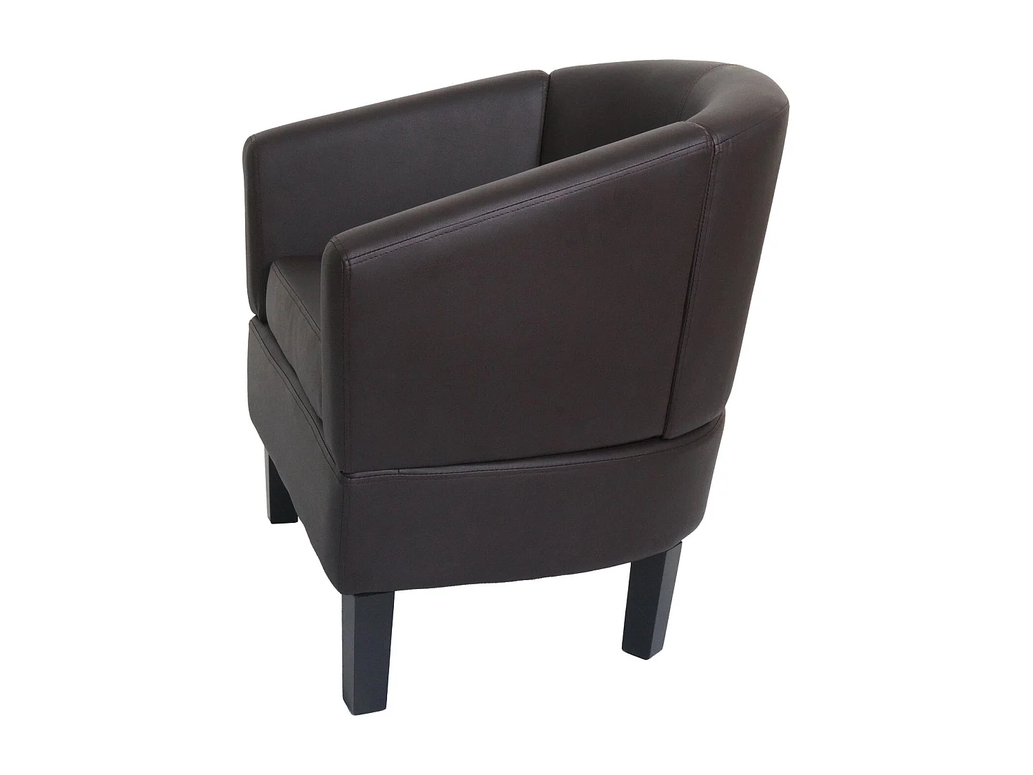 Loungefauteuil MCW-O17,  bruin