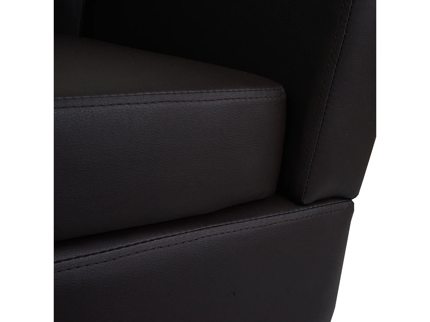 Fotel wypoczynkowy MCW-O17,  brązowy