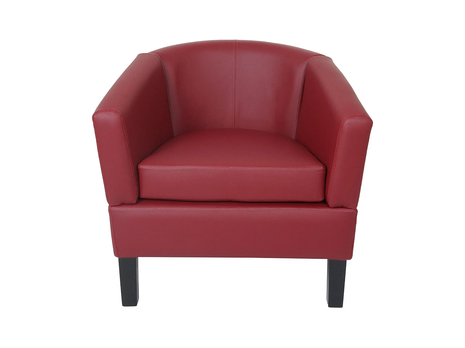 Loungefauteuil MCW-O17,  bordeaux