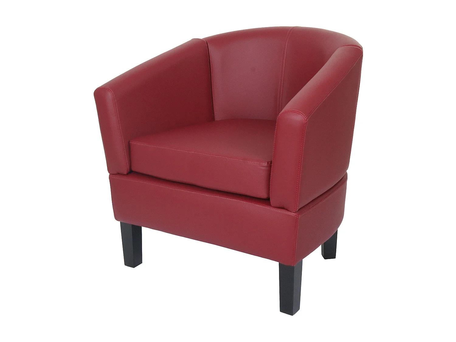 Lounge-Sessel MCW-O17, Bordeaux